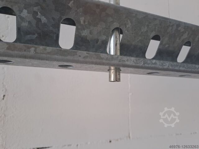 Indstiksrør f. hyldebjælker SSI Schäfer / R3000 / 1€ pro Stck. / Gesamtlänge: 170 mm / RohrØ: 12 mm