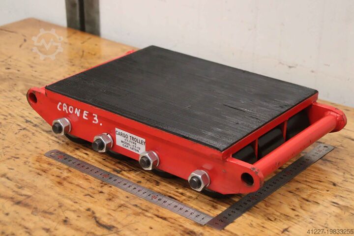 Machine transport roller 18 t Cargo Trolley** CT-12