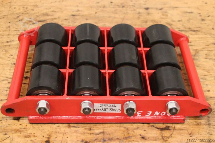 Machine transport roller 18 t Cargo Trolley** CT-12