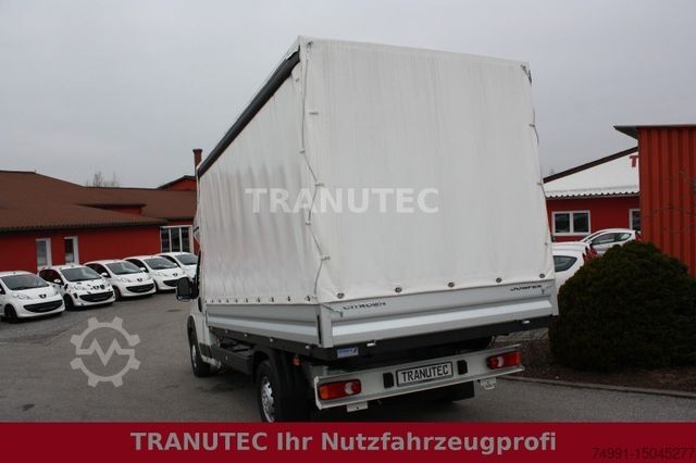 Schuifzeil bestelwagen PEUGEOT Boxer L4 Pritsche mit Plane Schlafkabine HDi 165