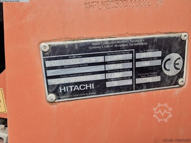 Radlader HITACHI Wheel Loader ZW250-5B