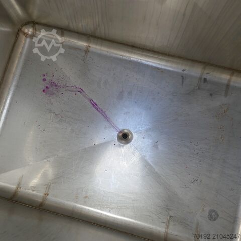 1000 liters behållare tillverkad av V2A  9755