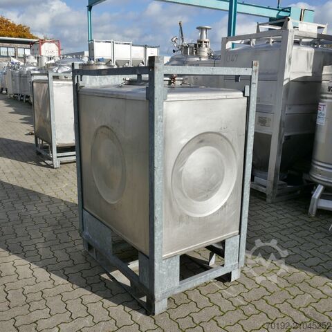 1000 liters behållare tillverkad av V4A  9754