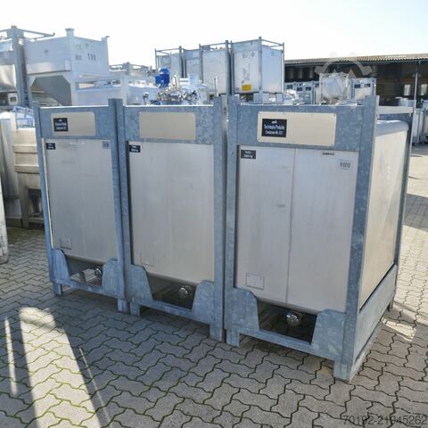 1000 Liter Container aus V2A  9751