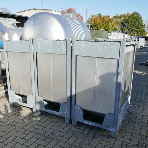 1000 Liter Container aus V2A  9751