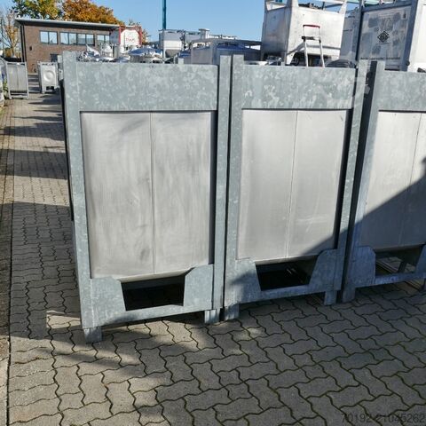 1000 Liter Container aus V2A  9751