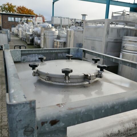 1000 Liter Container aus V4A Stöcklin 9750