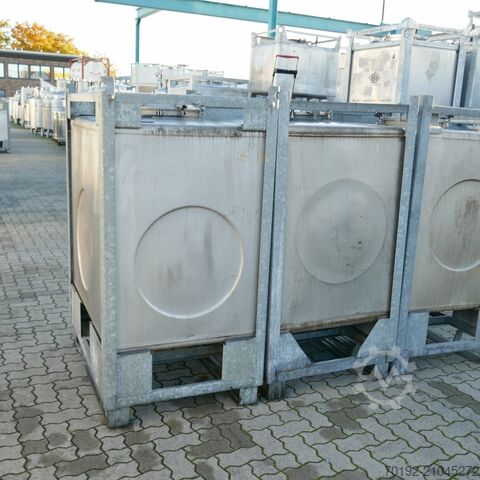 1000 Liter Container aus V2A Stöcklin 9749