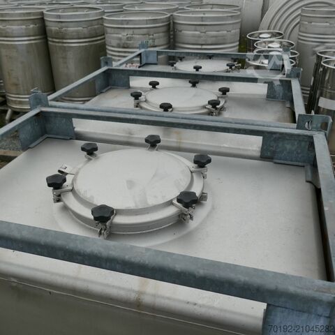 1000 Liter Container aus V2A Stöcklin 9747