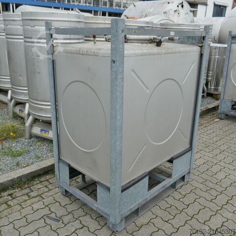 1000 Liter IBC Container aus V2A Gempp & Unold AG 9743
