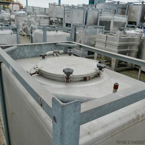 1000 Liter IBC Container aus V2A Gempp & Unold AG 9743