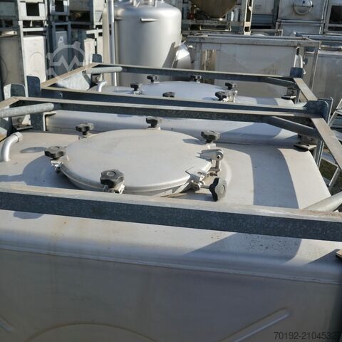 Δοχείο 1000 λίτρων από V2A Gempp & Unold AG 9736