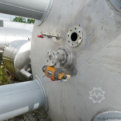 Δεξαμενή αποθήκευσης 28.100 λίτρων κατασκευασμένη από ανοξείδωτο ατσάλι V4A BERTSCH 9733