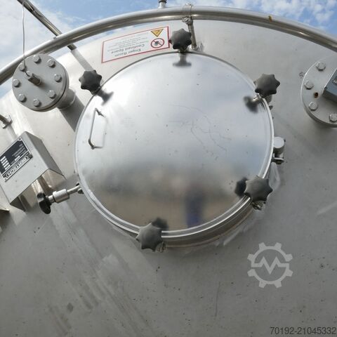 Δεξαμενή αποθήκευσης 28.100 λίτρων κατασκευασμένη από ανοξείδωτο ατσάλι V4A BERTSCH 9733