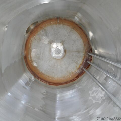 Δεξαμενή αποθήκευσης 28.100 λίτρων κατασκευασμένη από ανοξείδωτο ατσάλι V4A BERTSCH 9733