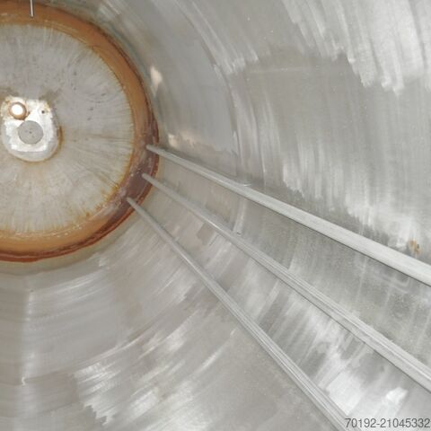 Δεξαμενή αποθήκευσης 28.100 λίτρων κατασκευασμένη από ανοξείδωτο ατσάλι V4A BERTSCH 9733