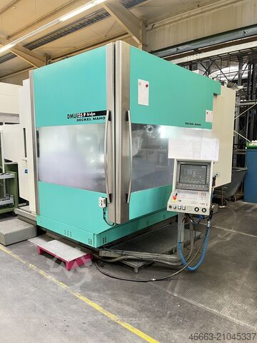 5 αξονικό CNC καθολικό κέντρο κατεργασίας DMU 125 P hi-dyn