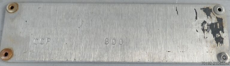 Κωνικό φαρμακευτικό δοχείο 800 λίτρων από ανοξείδωτο ατσάλι V4A  9730