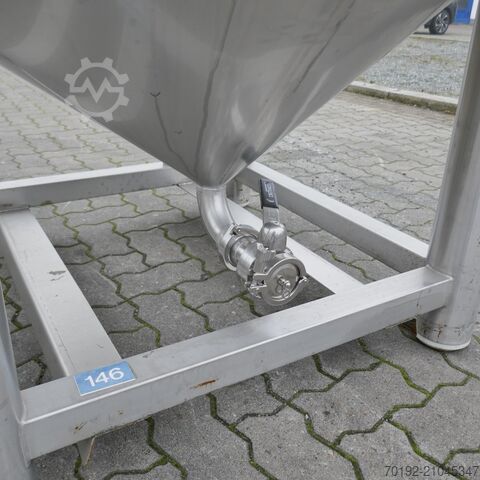 Δοχείο 1000 λίτρων από V4A BSI Biemont Soneco Industries 9729