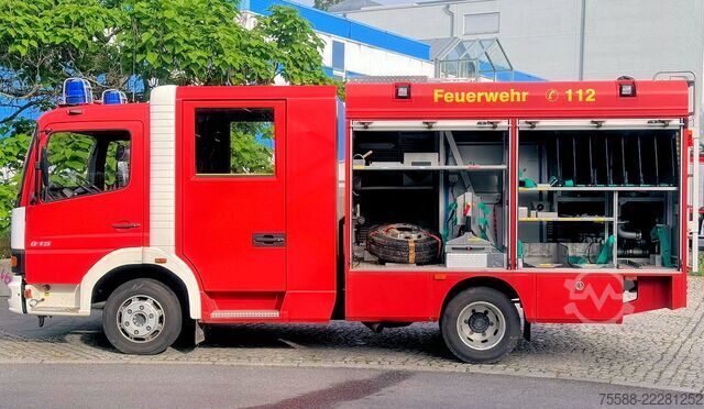 Brandbil Mercedes-Benz ATEGO 815 LF 10 Löschfahrzeug Feuerwehra