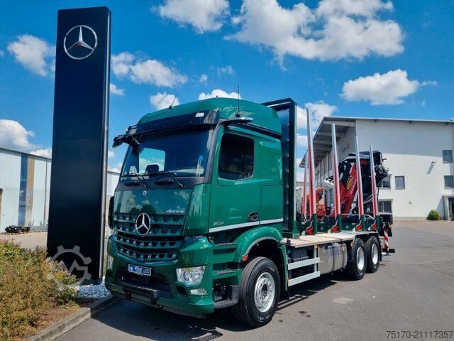Holztransporter Mercedes-Benz Arocs 2651 L 6x4 Palfinger Epsilon TZ12-98