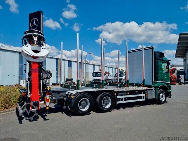 Trasportatore di legname Mercedes-Benz Arocs 2651 L 6x4 Palfinger Epsilon TZ12-98