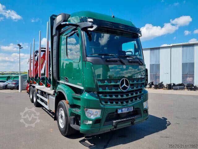 Trasportatore di legname Mercedes-Benz Arocs 2651 L 6x4 Palfinger Epsilon TZ12-98
