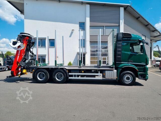 Trasportatore di legname Mercedes-Benz Arocs 2651 L 6x4 Palfinger Epsilon TZ12-98