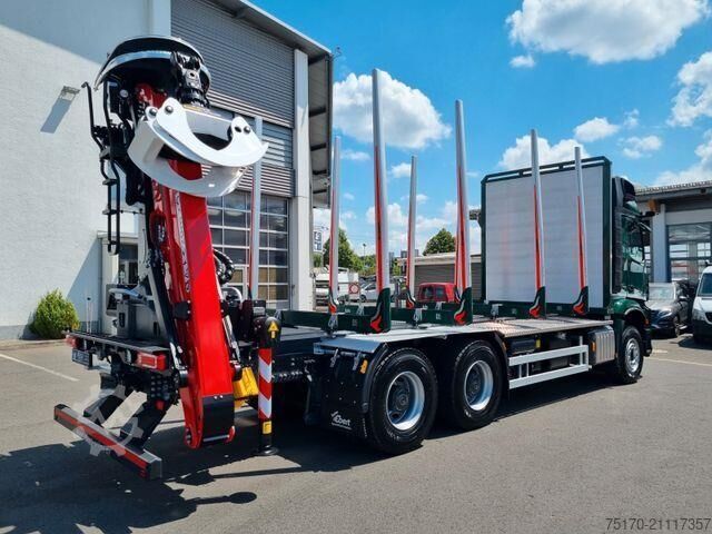 Trasportatore di legname Mercedes-Benz Arocs 2651 L 6x4 Palfinger Epsilon TZ12-98