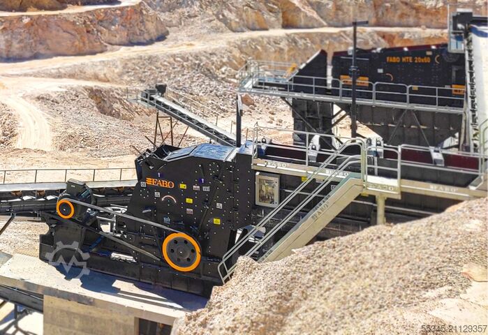 Εργοστάσιο σύνθλιψης FABO primary impact crusher PDK-150