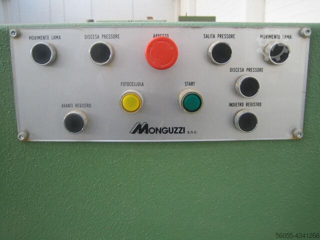 Hydraulische fineer snijmachine MONGUZZI TRA 2600