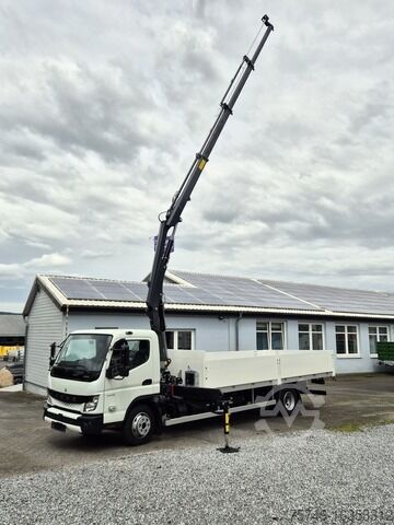 Furgonetka pick-up Fuso FUSO 9C18 Canter Alu Pritsche 5.5m Kran 3x hydr.