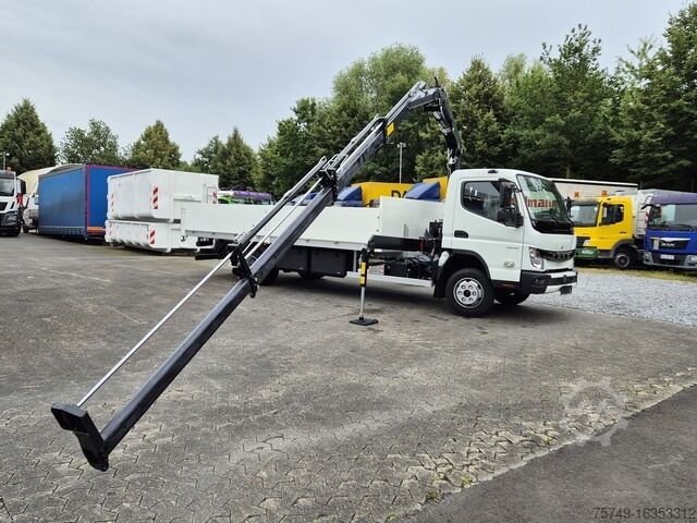 Furgonetka pick-up Fuso FUSO 9C18 Canter Alu Pritsche 5.5m Kran 3x hydr.