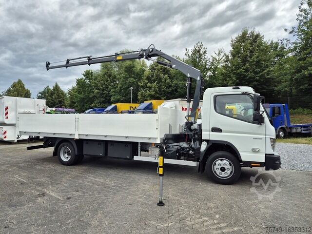 Furgonetka pick-up Fuso FUSO 9C18 Canter Alu Pritsche 5.5m Kran 3x hydr.