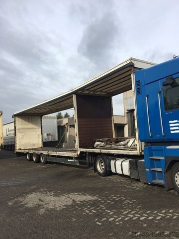 Semirremolque de plataforma baja KOTSCHENREUTHER STL 324-Bereifung 215/75R17,5-Lenkachse
