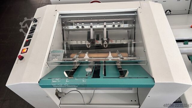 Documentafwerkingsysteem Ernst Nagel Foldnak 8 mit Trimmer