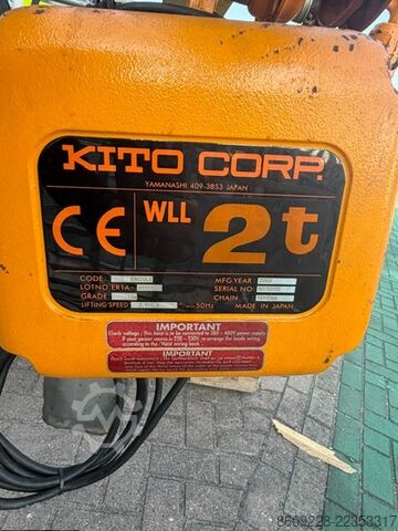 Paranco a catena Kito TS020