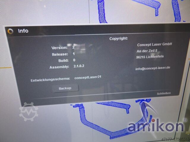 3D-printer ConceptLaser M2 cusing Multilaser 400W