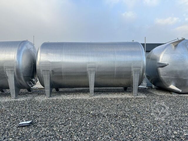 48000 liter horisontell lagringstank tillverkad av V2A  