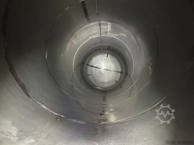 70800 liter opslagtank gemaakt van V2A  