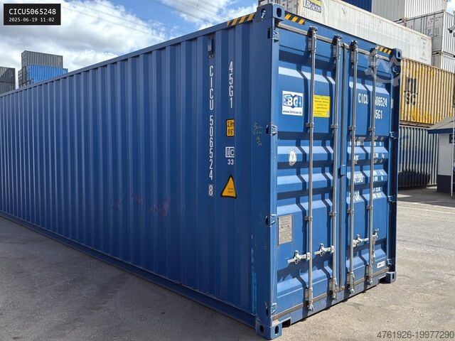 Seecontainer  40 Fuß HC ONE WAY 2024 RAL 5010