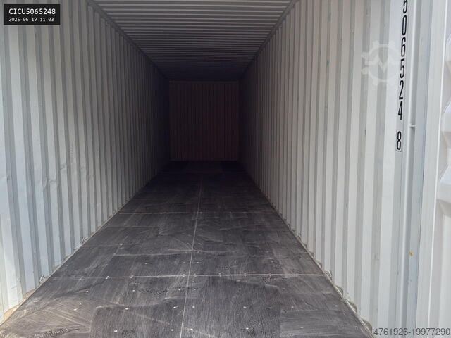 Seecontainer  40 Fuß HC ONE WAY 2024 RAL 5010