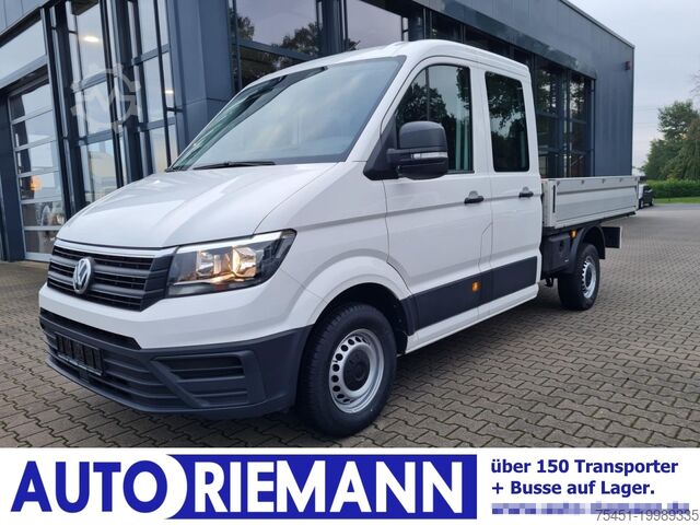 Pick-up kombi VW Crafter 35 Doka MR Pritsche AHK Klima 7 Sitzer