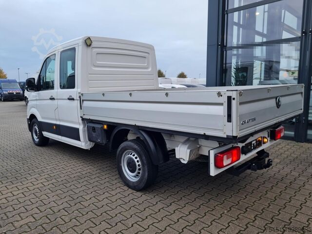 Pick-up kombi VW Crafter 35 Doka MR Pritsche AHK Klima 7 Sitzer
