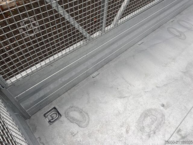 Tipper trailer Möslein TTD 19 AB  neuer 19 t Tandemkipper TiefladerGitteraufsatz