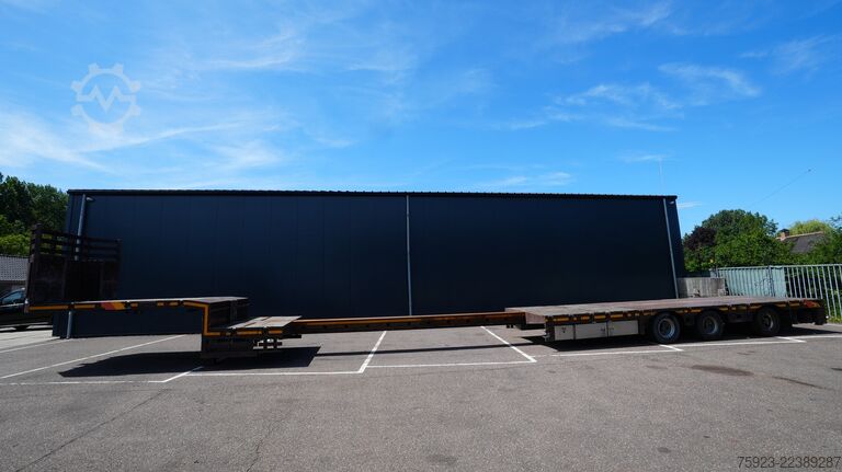 Semi-Tieflader Lintrailers 3 axle semi low loader extendable 650cm