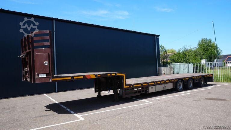 Semi-Tieflader Lintrailers 3 axle semi low loader extendable 650cm