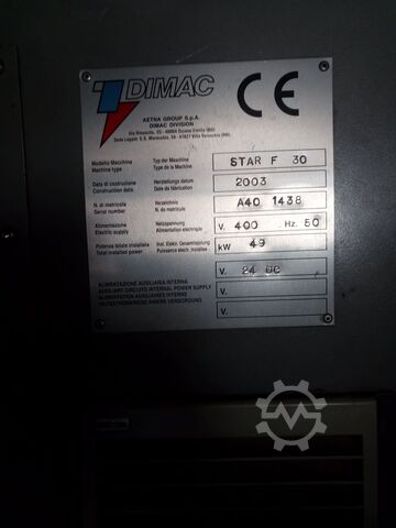 Beverage production machine DIMAC Star F30