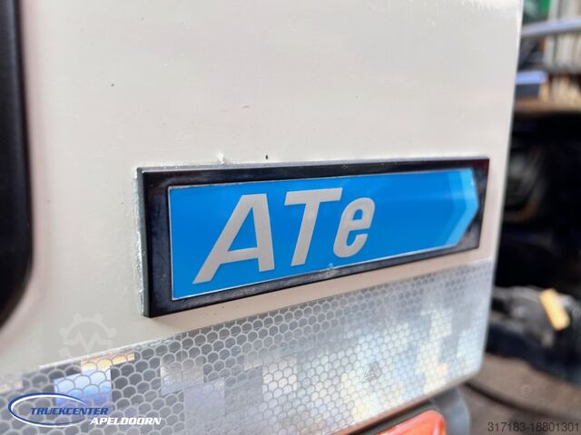 Kipper met kraan DAF CF 85.410 ATE, Hiab 166, 6x4 Steel spring