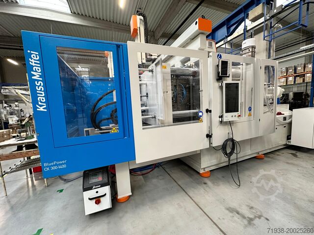 Injection molding machine KraussMaffei KM 300-1400 CX